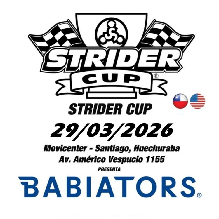INSCRIPCIONES STRIDER CUP 29/03/2026