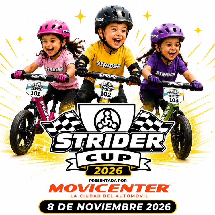 Inscripciones Strider Cup 2026 | 8 de noviembre | Movicenter