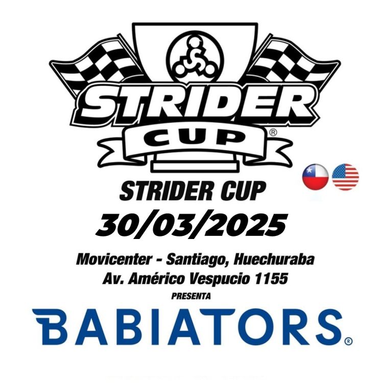 INSCRIPCIONES STRIDER CUP 30/03/2025