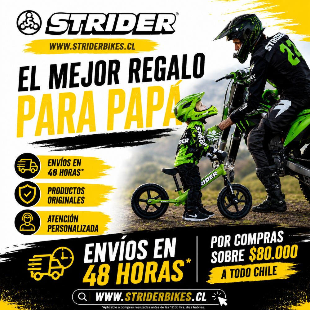 CELEBRA EL DÍA DEL PADRE CON STRIDER BIKES