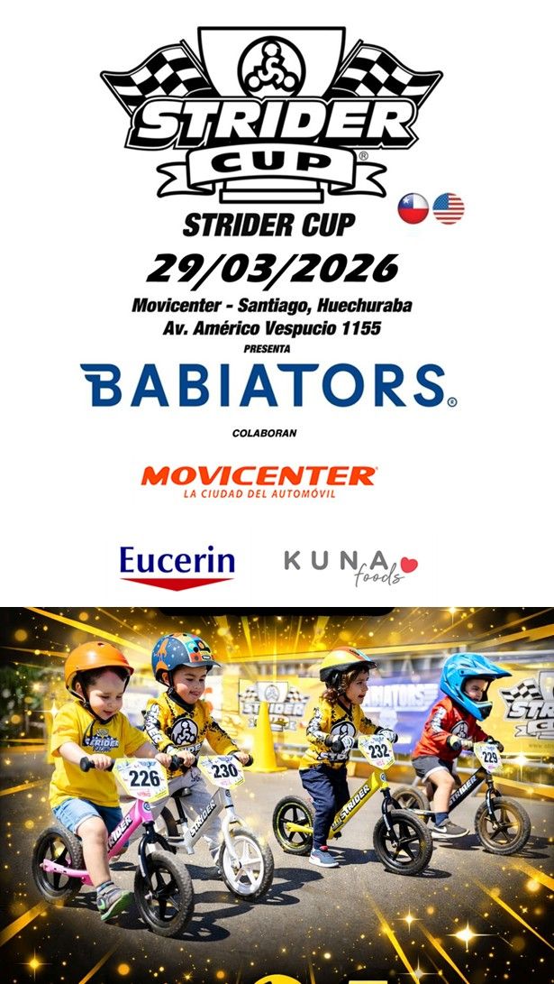 ¡¡¡NOS VEMOS EL DOMINGO EN LA STRIDER CUP 2026!!!
