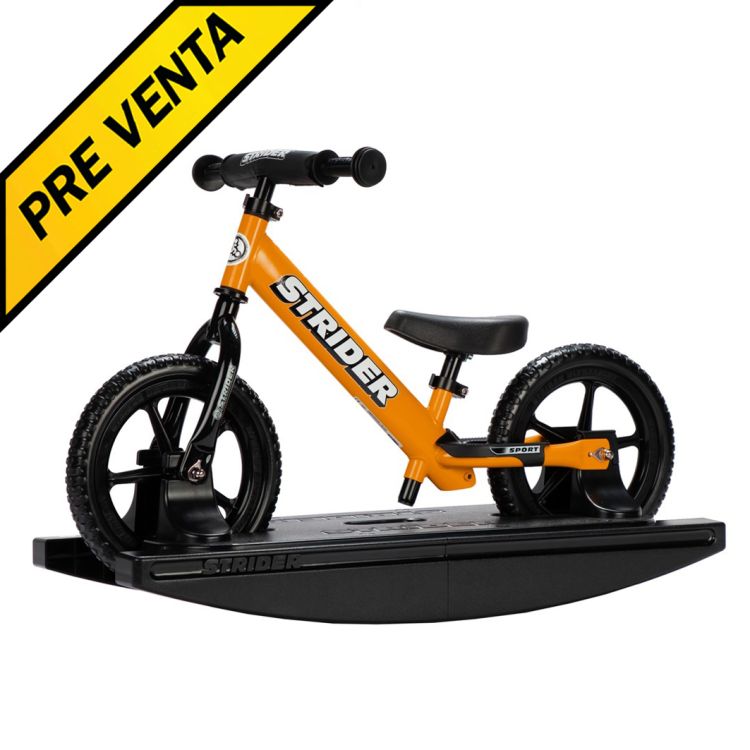 Strider 12 Sport Naranja 2 en 1 Rocking Bike