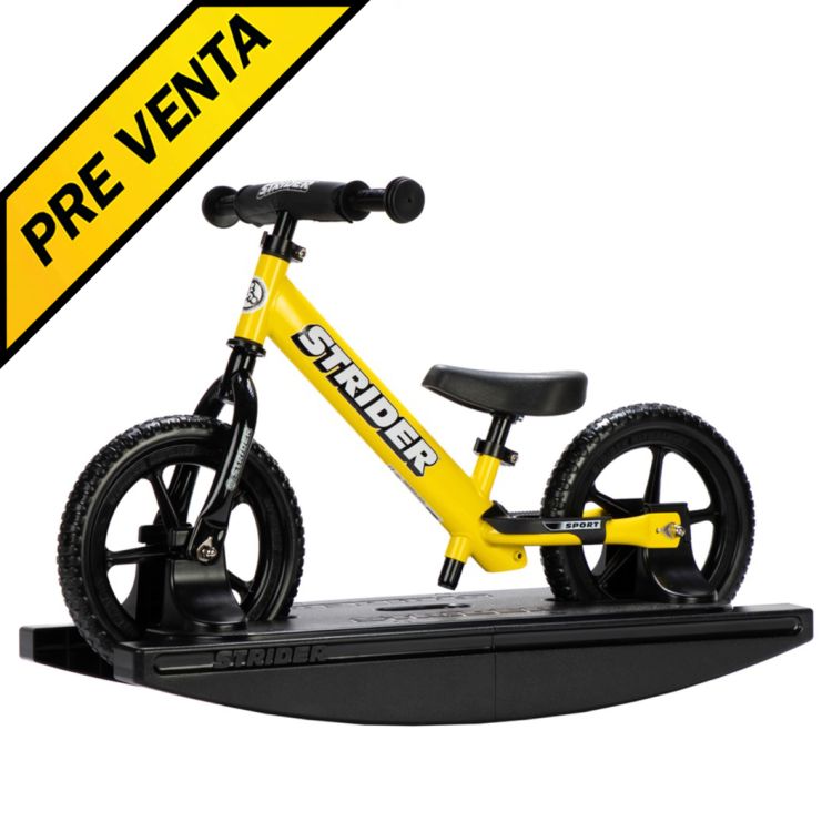 Strider 12 Sport Amarilla 2 en 1 Rocking Bike