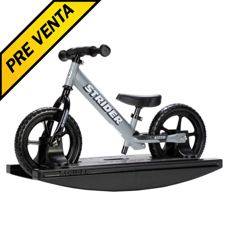 Strider 12 Sport Gris 2 en 1 Rocking Bike