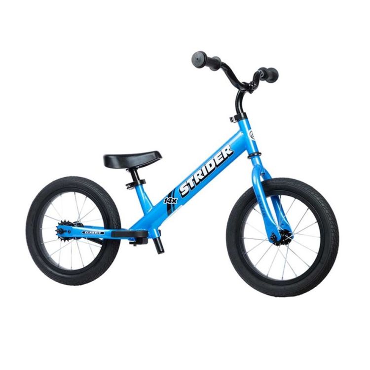 Strider 14X Classic Azul | Bicicleta de Balance Aro 14 Convertible | 3 a 6 años