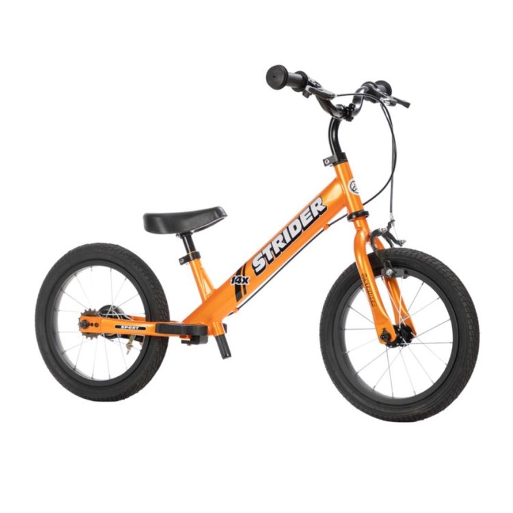Strider 14X Sport Naranja | Bicicleta de Balance Aro 14 Convertible | 3 a 6 años