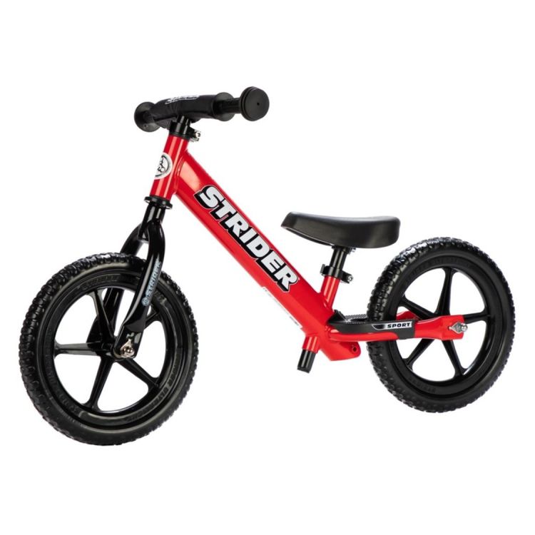 Strider 12 Sport Roja Bicicleta de Balance para Niños de 1 a 4 Años