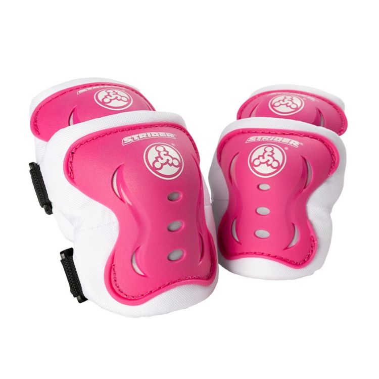 Strider Rodilleras y Coderas Rosadas