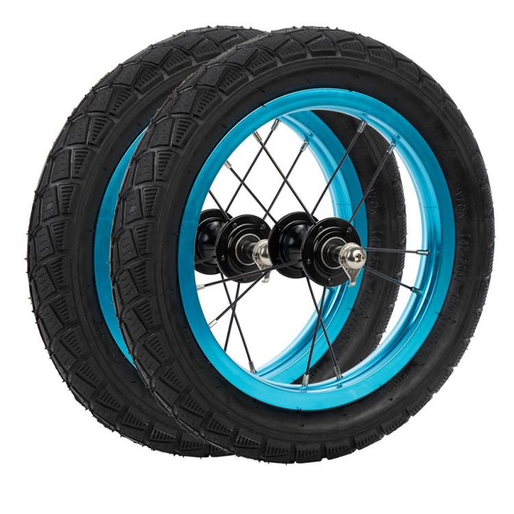Preventa Strider Juego de Ruedas de Alta Traccion Aro 12 Azul