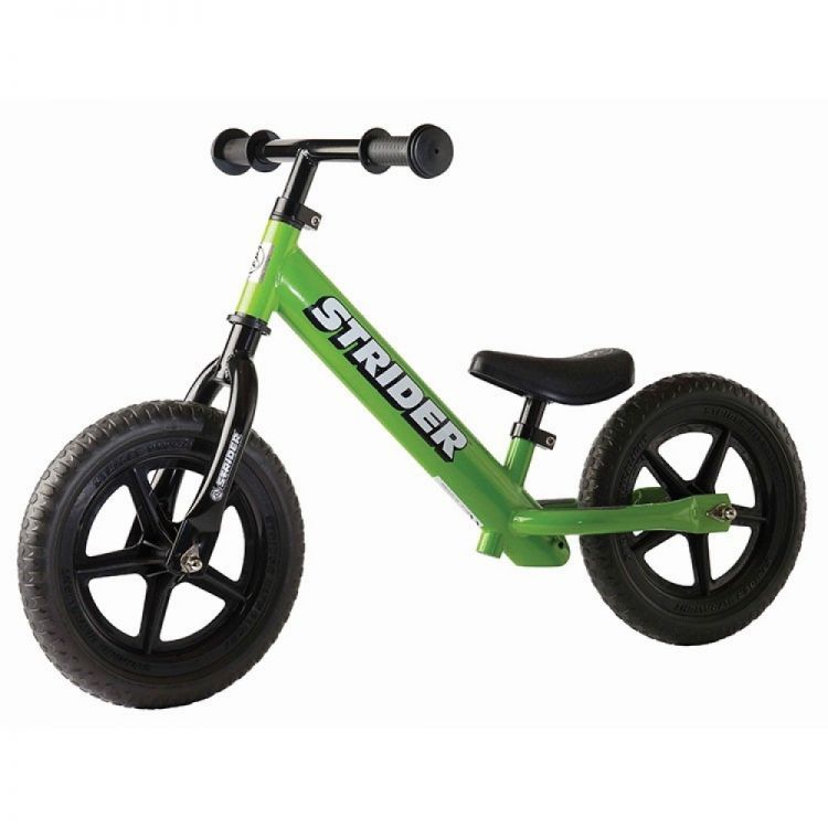 Strider® 12' Classic Verde – Bicicleta Balance Sin Pedal