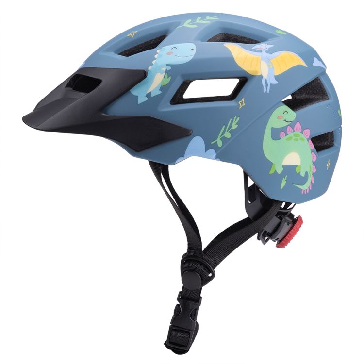 Casco Infantil Celeste Ultraliviano S 51-55 cm. con Certificación CE + CPSC para Bicicleta