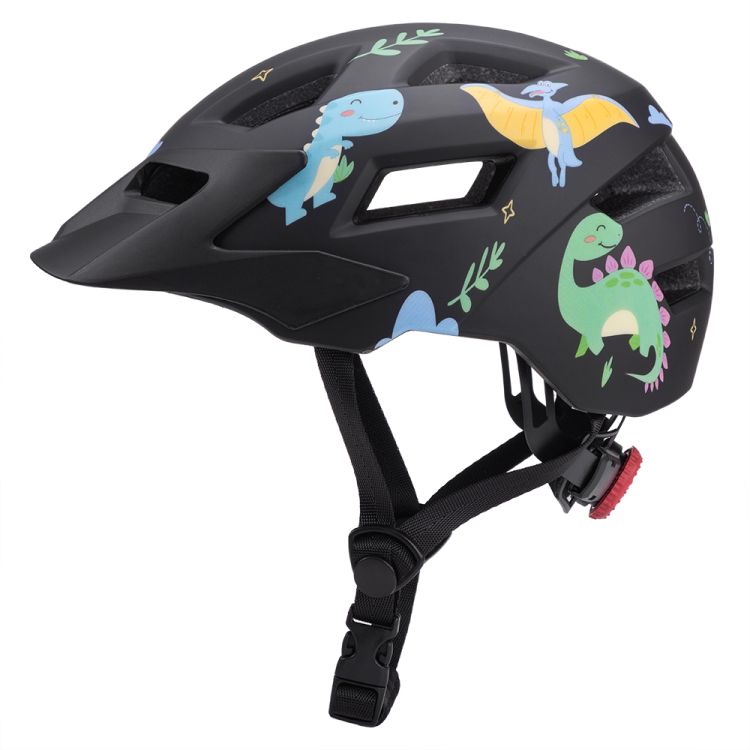 Casco Infantil Negro Ultraliviano XS 48-52 cm. con Certificación CE + CPSC para Bicicleta
