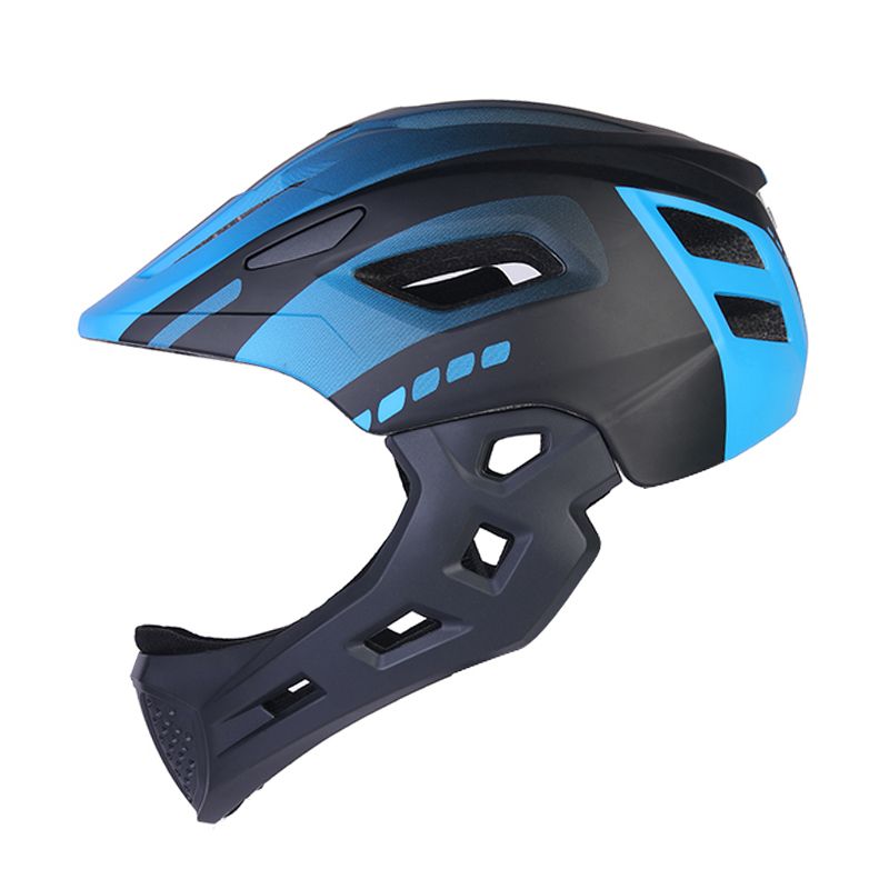 PREVENTA Casco Integral Desmontable Azul Miniriders Certificado CE 48 a 52 cm.