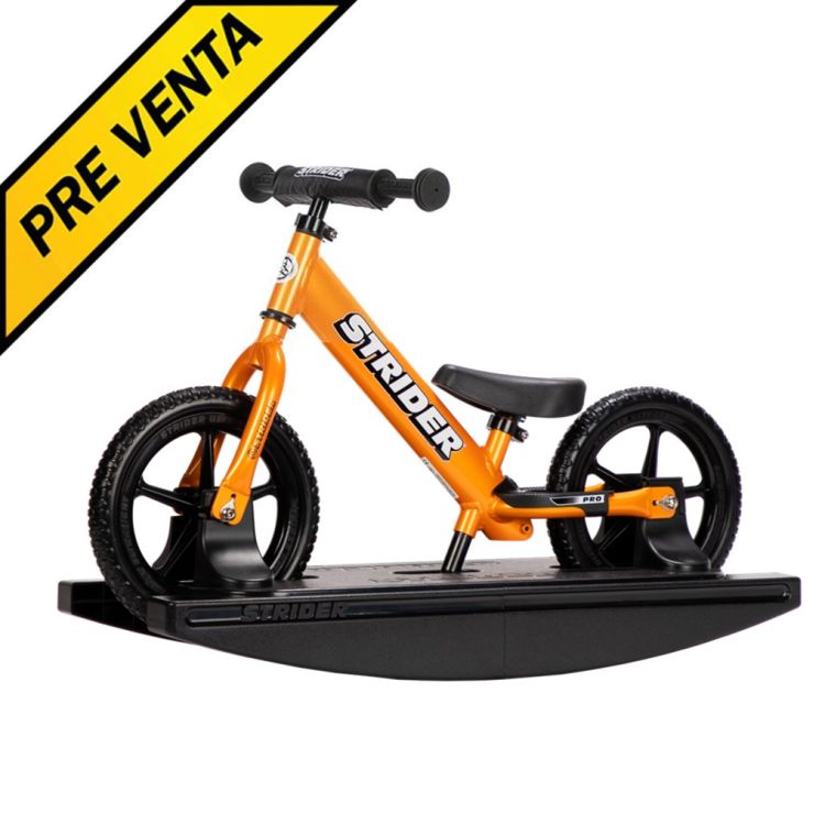 PREVENTA Strider 12 Pro Orange Rush 2 en 1 Rocking Bike